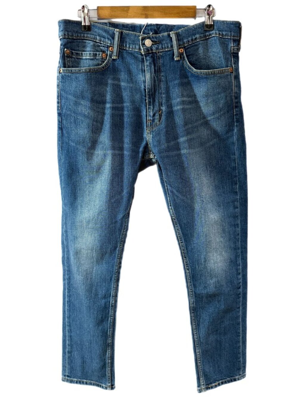 Levi’s 510 Men’s 34x30 Blue Skinny Fit Stretch Denim Mid Rise Medium Wash Jeans
